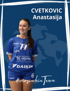 #77 Anastasija Cvetkovic