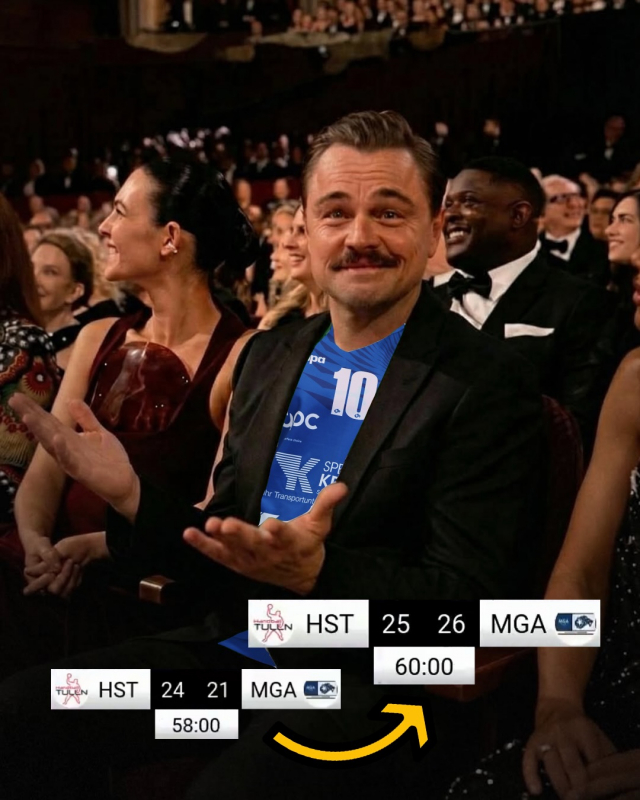 24:21 in Minute 58…
alle denken: vorbei.

MGA Fivers:
Warte kurz. 😏🦁💙

25:26. Ende. #mgafivers #handballaustria #womenshandball #handball #MGAFamily 💙🦁