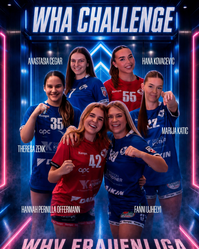 Die Heldinnen des Aufstiegs bleiben an Bord.

Marija Katic, Theresa Zenk, Anastasia Cegar, Hana Kovacevic, Fanni Ujhelyi, Adele Rousseau und Hannah Pernilla Offermann werden auch in unserer ersten Saison in der WHA Challenge das Trikot des MGA Fivers tragen.

Wir setzen weiterhin auf das Team, das uns den Aufstieg ermöglicht hat. Auf geht's! 💙

#MGAFivers #HandballAustria #WomensHandball #Handball #MGAFamily