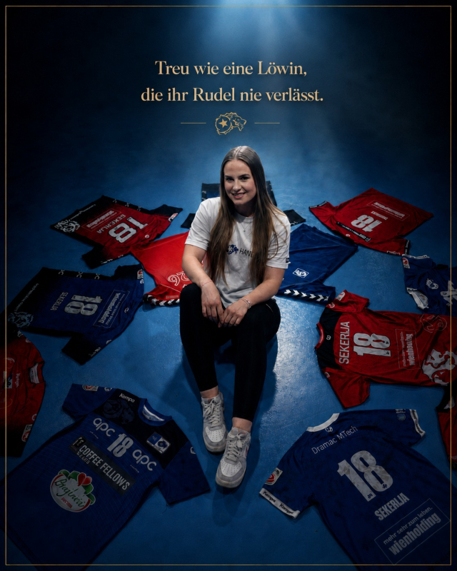 TREU WIE EINE LÖWIN. STARK FÜR IHR RUDEL. 🦁💙 Manche Spielerinnen prägen eine Mannschaft. Manche werden zu ihrem Herzstück.

Laura Sekerija geht in ihre 13. Saison im MGA-Trikot – und wird als Kapitänin unsere Löwinnen in eine historische Saison führen. 🔥 13 Jahre. Ein Verein. Eine Geschichte.

Mit Leidenschaft, Loyalität und unermüdlichem Einsatz ist Laura ein Symbol für alles, wofür MGA steht. 💙 Auf eine weitere Saison mit unserer Kapitänin. 🦁

#mgafivers #handballaustria #womenshandball #handball #mgafamily