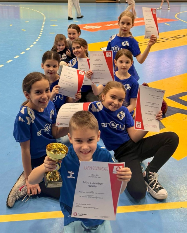 🦁 WHV Minihandballturnier – U9 🦁

Heute Vormittag war die Hollgasse voller Energie, Freude und echter Handball-Begeisterung 💙

Beim U9-Turnier zeigten unsere Jüngsten großartigen Einsatz, Teamgeist und ganz viel Spaß am Spiel. Genau so wächst die Zukunft von MGA! ✨

Ein großes DANKE an die @fivers_handball_team für die hervorragende Organisation dieses besonderen Turniers 🙌

Handball von klein auf – mit Herz und Leidenschaft 💙🦁

#mgafivers #handballaustria #womenshandball #handball #MGAFamily 💙🦁