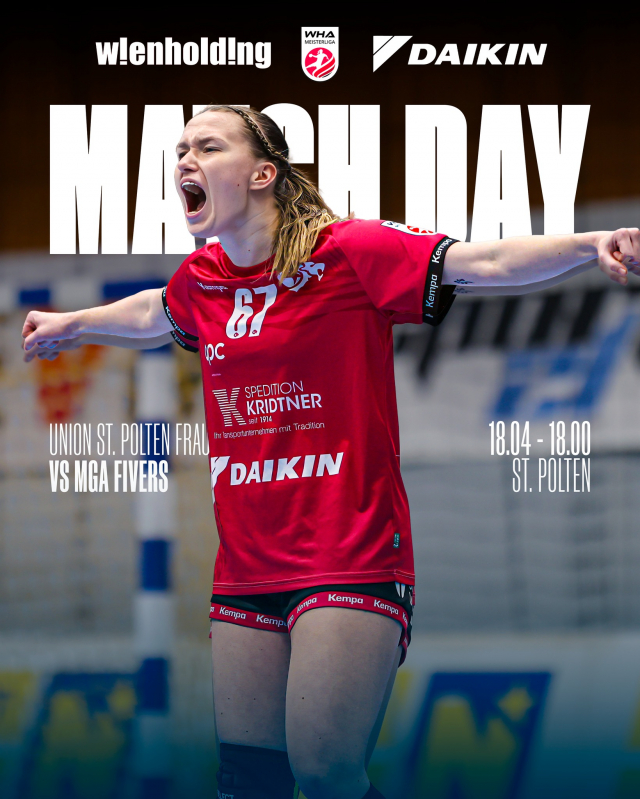 🏟️ VOLLES WOCHENENDE FÜR MGA FIVERS 💙🦁

Von WU12 bis WHA – unsere Teams sind dieses Wochenende im Einsatz 💥

🔥 Highlight: WHA Meisterliga
Zwei wichtige Auswärtsspiele gegen St. Pölten – Fokus, Intensität und Punkte holen!

Auch unsere Nachwuchsteams kämpfen in ihren Bewerben um jeden Ball 🙌

Let’s go, #MGAFamily 💙🦁

#mgafivers #handballaustria #womenshandball #handball #MGAFamily