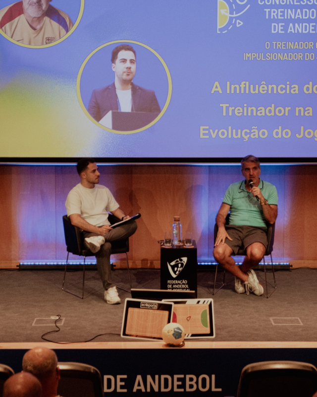 Von den Besten lernen.

João Monteiro, Jugendkoordinator und Mastercoach, war beim 23. Kongress der Handballtrainer in Maia als Moderator im Gespräch mit Carlos Ortega, dem frischgebackenen EHF Champions League Sieger mit dem FC Barcelona. 🏆🤾‍♂️

Eine besondere Erfahrung und ein inspirierender Austausch mit einem der erfolgreichsten Trainer im Welthandball.

Danke an @andebolportugal für die Organisation dieses großartigen Events. 🙌

#mgafivers #handballaustria #womenshandball #handball #mgafamily
