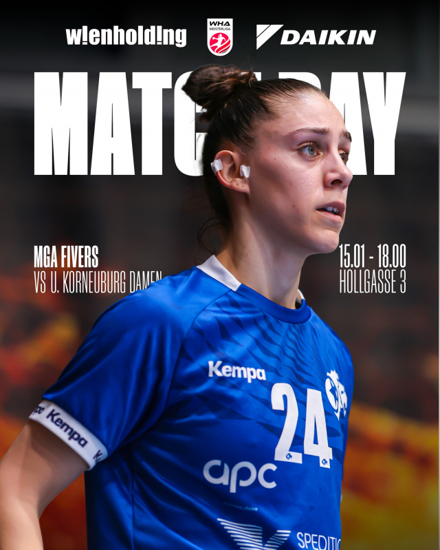 🔥 MGA Fivers – Heim- & Auswärtswochenende! 🔥 Wir brauchen euch in der Halle! 💙🦁

🗓 Samstag, 14.02. – Hollgasse
🕑 14:00 – WHV WU18
MGA Fivers 🆚 Handball Wölfe Wien

🗓 Sonntag, 15.02.

🕥 10:45 – WHV WU13 (Atzgersdorf)
MADx WAT Atzgersdorf 🆚 MGA Fivers

🕧 12:30 – WHV WU11 (Hollgasse)
MGA Fivers 🆚 UHC Admira Wien

🕞 15:30 – Frauenliga (Atzgersdorf)
MADx WAT Atzgersdorf 🆚 MGA Fivers

🔥 16:00 – WHA MEISTERLIGA U18 (Hollgasse)
MGA Fivers 🆚 Union Korneuburg Damen

🔥 18:00 – WHA MEISTERLIGA (Hollgasse)
MGA Fivers 🆚 Union Korneuburg Damen

ALLE IN DIE HALLE – gemeinsam für MGA! 💙🦁

#mgafivers #handballaustria #womenshandball #handball #MGAFamily 💙🦁