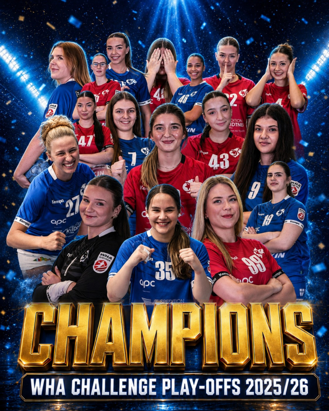 WIR HABEN VEREINSGESCHICHTE GESCHRIEBEN. 💙🏆

WHA CHALLENGE PLAY-OFF CHAMPIONS.

Mit zwei herausragenden Leistungen hat unsere junge Mannschaft den Aufstieg in die WHA Challenge geschafft und damit einen historischen Meilenstein für den Verein gesetzt. 🔥

Mut. Leidenschaft. Teamgeist.
Diese Mannschaft hat gezeigt, was möglich ist.

Doch heute feiern wir nicht nur den Erfolg. Heute beginnt bereits das nächste Kapitel.

Ab heute arbeiten wir am Projekt WHA Challenge 2026/27. 💙⚡

#mgafivers #handballaustria #womenshandball #handball #mgafamily #whachallenge #playoffchampions #aufstieg
