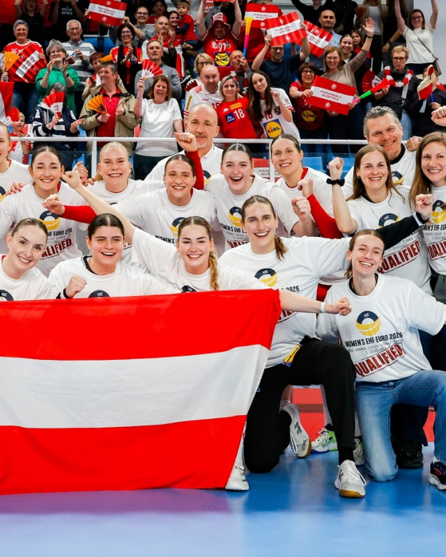 🇦🇹 Ticket zur EHF EURO 2026 gesichert 💥💙🦁

Ines Ivančok-Šoltić, Lena Ivančok und Santina Sabatnig – alle bei MGA Fivers ausgebildet – haben mit Österreich die Qualifikation geschafft 🙌

Starke Leistungen in der Quali und ein riesiger Schritt für das Nationalteam!
Wir sind besonders stolz auf euch 💙🦁

Gratulation an ganz Österreich 🇦🇹👏

📸 Eva Manhart / Handball Austria / Uros Hocevar / EHF Euro

#mgafivers #handballaustria #womenshandball #handball #MGAFamily